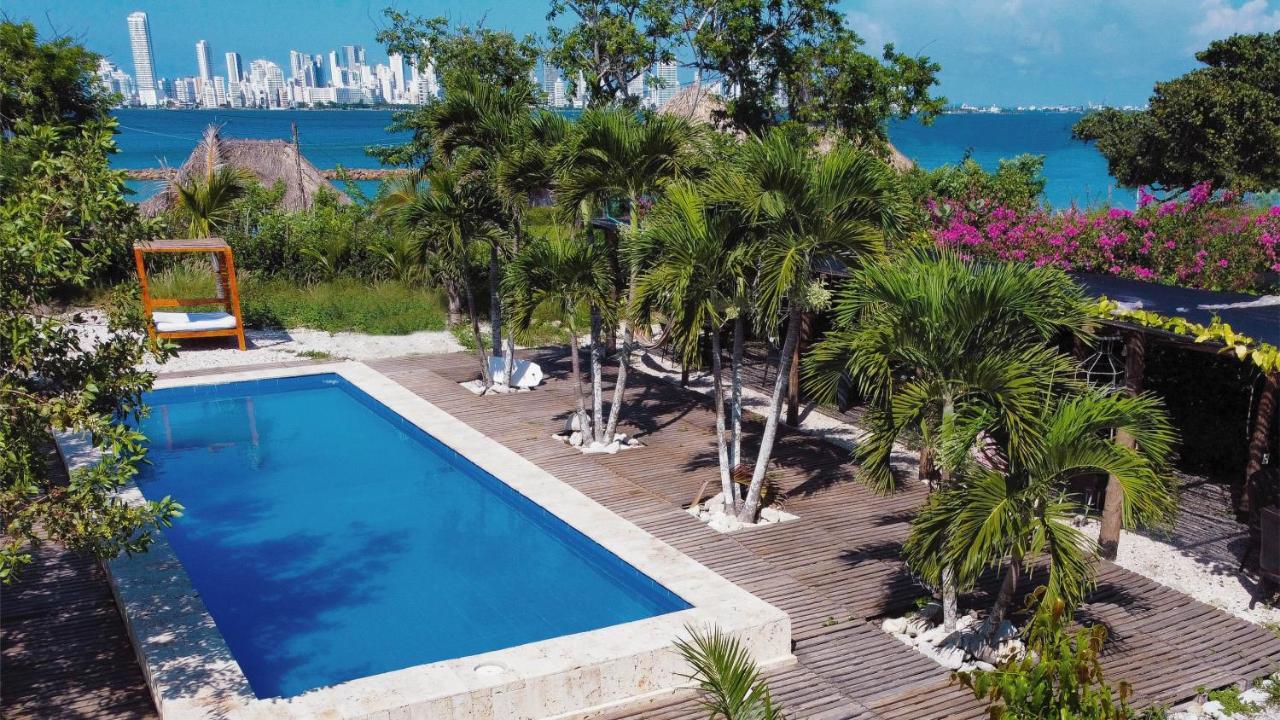 Amalife Beach Club & Hotel Tierra Bomba Ngoại thất bức ảnh